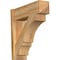 Ekena Millwork Balboa Rough Sawn Arts and Crafts Outlooker, Western Red Cedar, 8"W x 26"D x 26"H OUT08X26X26BOA03RWR - alternate 1